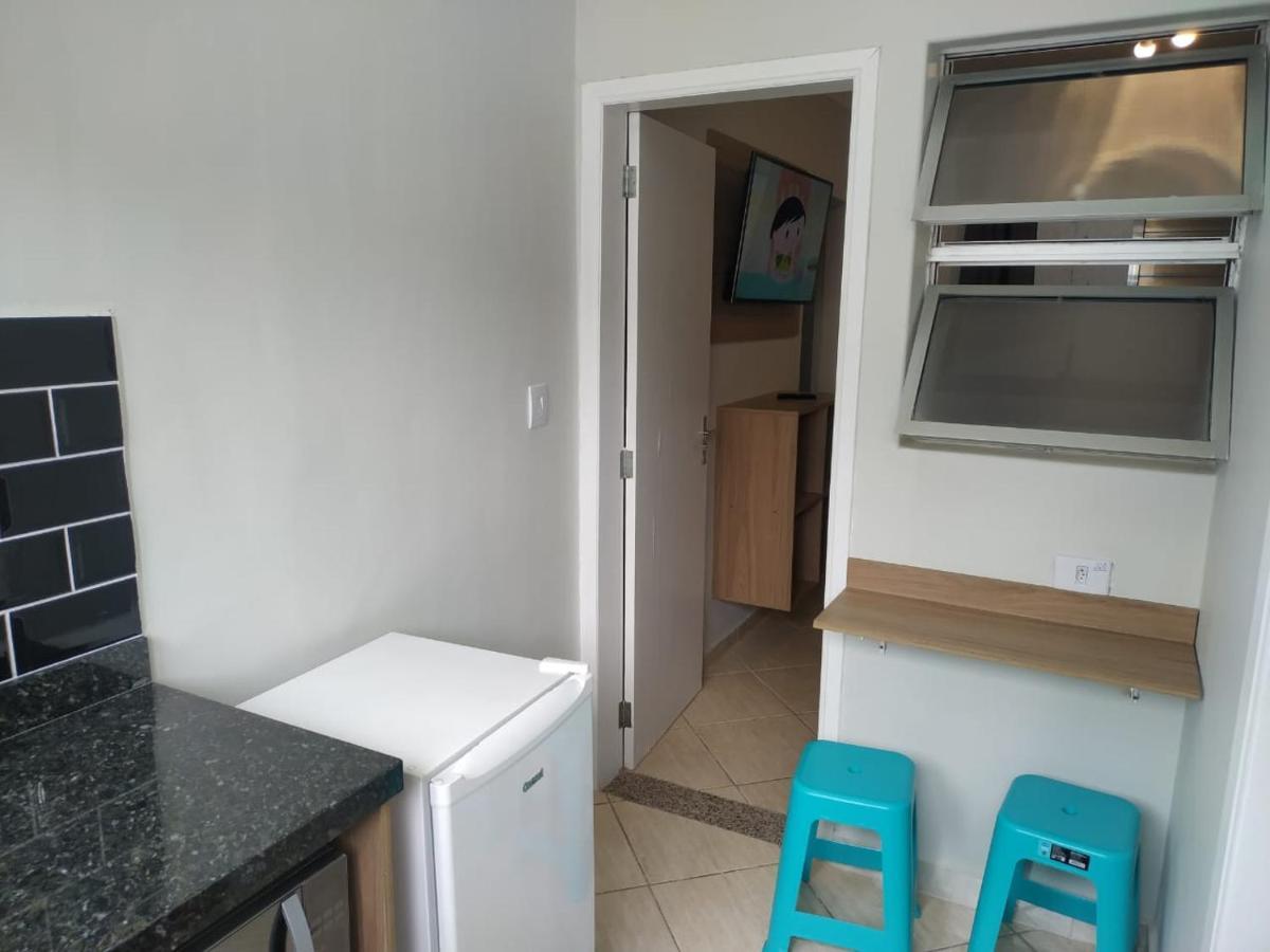 Kitnet Asturias 51B No Ed. Guariata, Proximo A Praia Das Asturias Em Гуаружа Экстерьер фото
