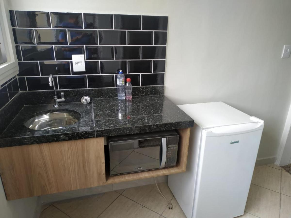 Kitnet Asturias 51B No Ed. Guariata, Proximo A Praia Das Asturias Em Гуаружа Экстерьер фото